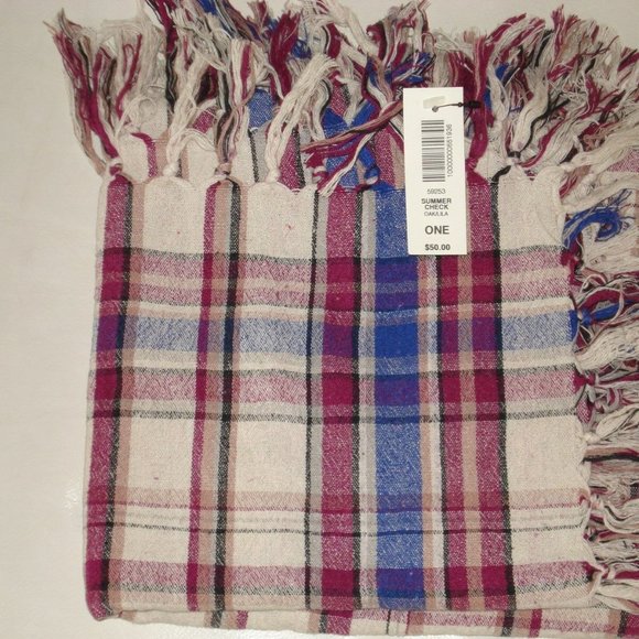 ARITZIA WILFRED Accessories - ARITZIA WILFRED SUMMER CHECK SCARF - NWT